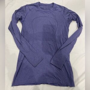lululemon athletica Purple Long Sleeve Tee
